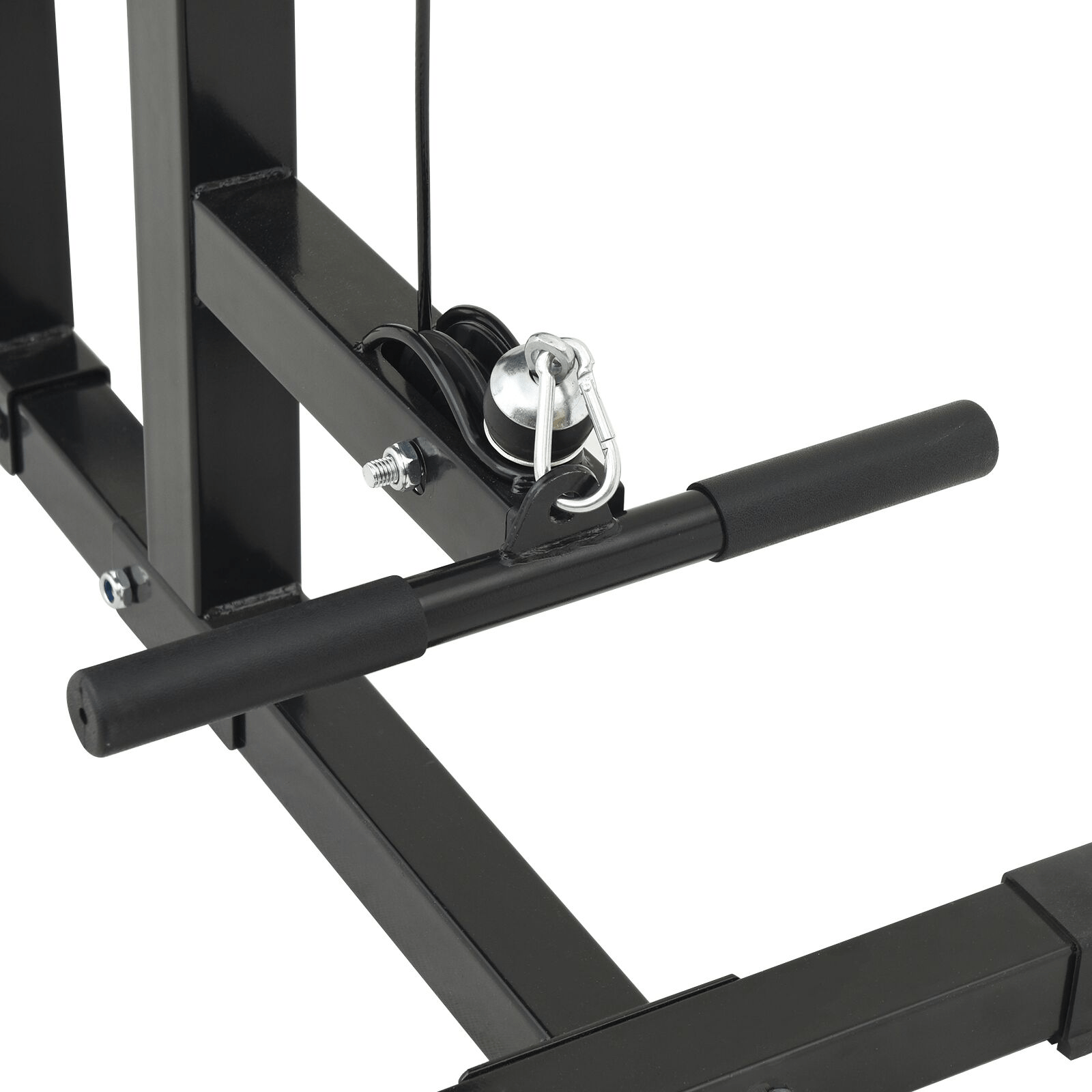 Multi Gym vidaXL Lat Pulldown Machine, Adjustable Seat, 80 kg Load