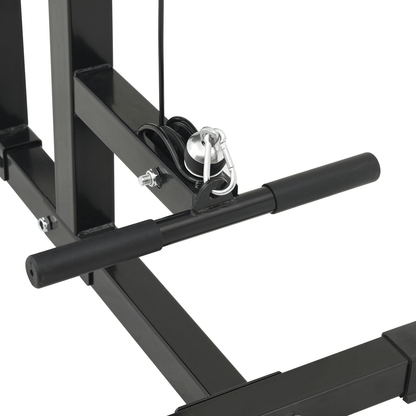 Multi Gym vidaXL Lat Pulldown Machine, Adjustable Seat, 80 kg Load