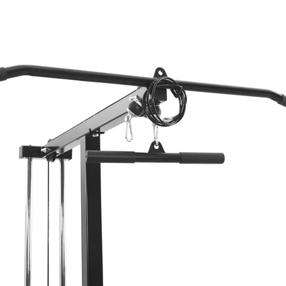 Multi Gym vidaXL Lat Pulldown Machine, Adjustable Seat, 80 kg Load