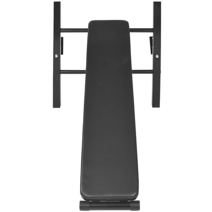 Power Tower vidaXL Wall-mounted Fitness Power Tower in Black for Full-Body Workout