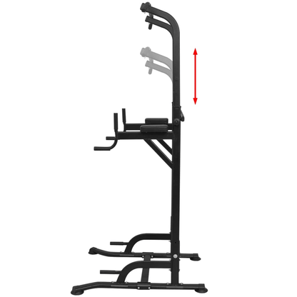 Power Tower vidaXL Power Tower 182-235 cm: Versatile Home Gym Exercise Equipment