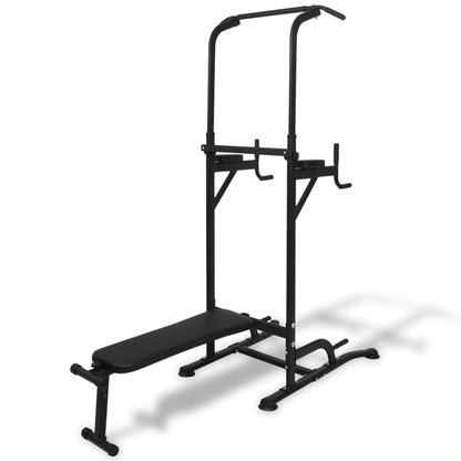 Power Tower vidaXL Power Tower with Sit-up Bench