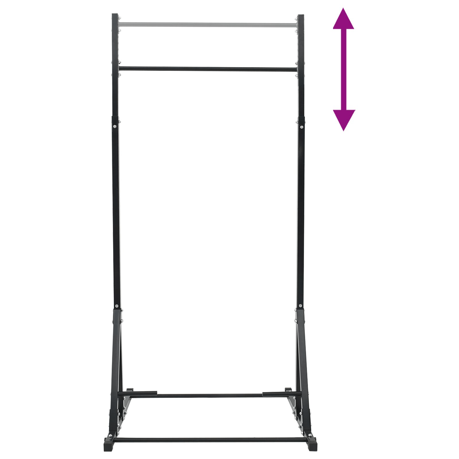 vidaXL Adjustable Pull-Up Bar Station with Push-Up Handles - Perfect for Home Gym - Fitness Max