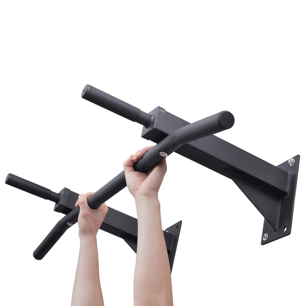 vidaXL Wall-Mounted Chinning Bar: Home Gym Pull-Up Bar, 90 kg Capacity - Fitness Max