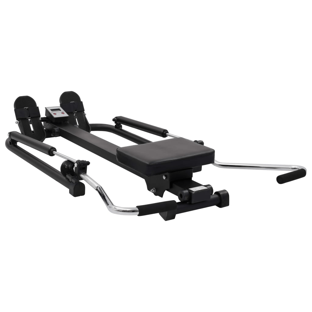 vidaXL Rowing Machine: 5-Level Hydraulic Resistance for Total Body Workout at Home - Fitness Max