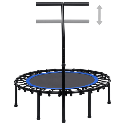 Trampoline vidaXL 102 cm Fitness Trampoline with Handle