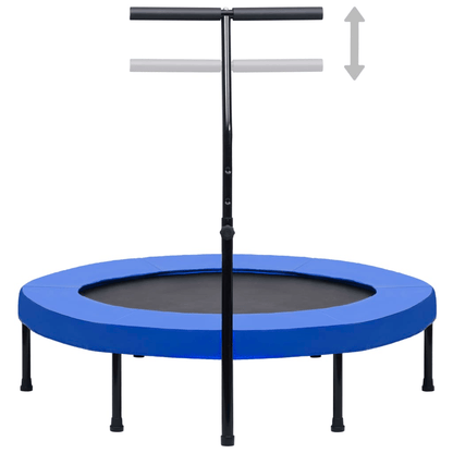 Trampoline vidaXL 122 cm Fitness Trampoline with Handle and Safety Pad