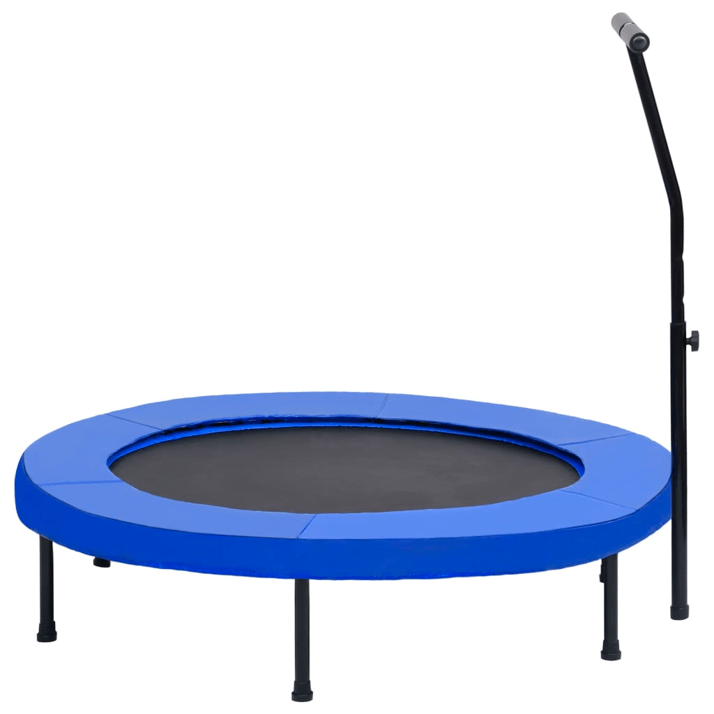 Trampoline vidaXL 122 cm Fitness Trampoline with Handle and Safety Pad