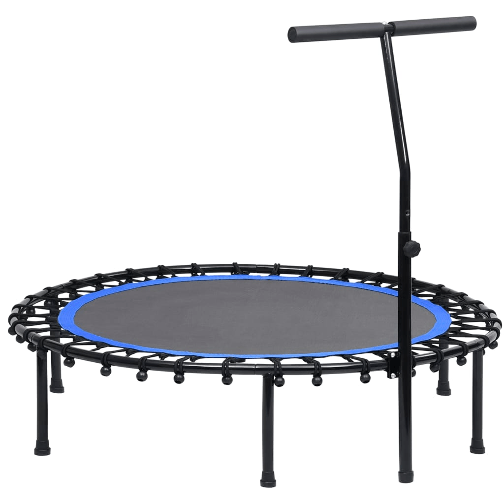 Trampoline vidaXL 122 cm Fitness Trampoline with Handle and Safety Pad
