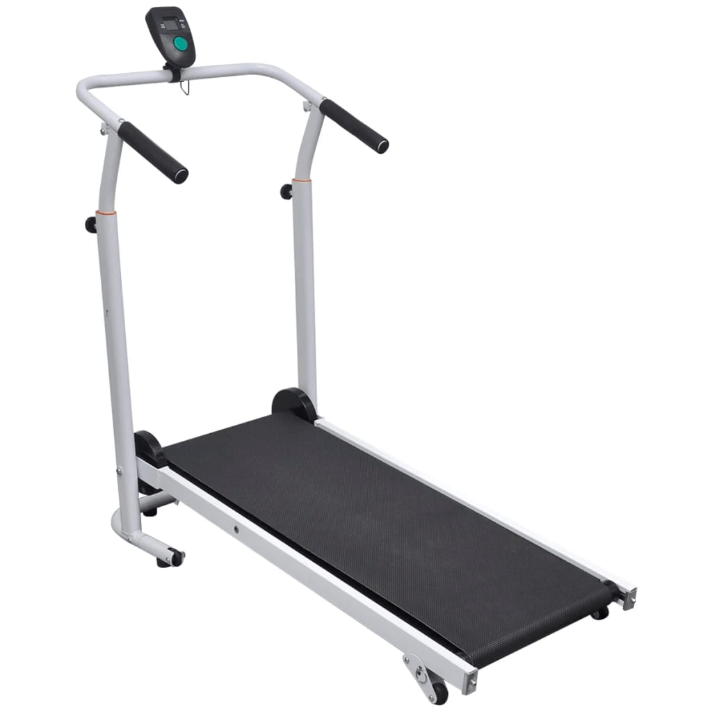 vidaXL Compact Folding Treadmill for Home Fitness in Black - Fitness Max