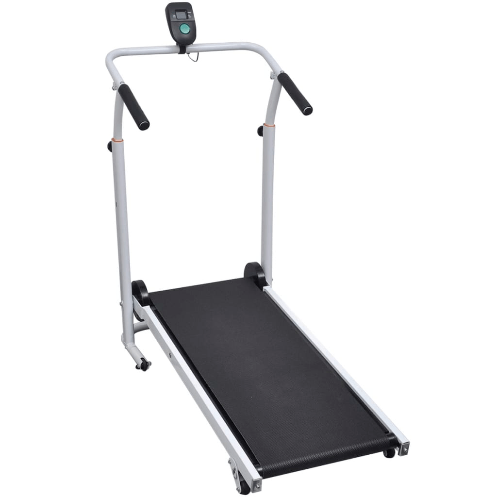 vidaXL Compact Folding Treadmill for Home Fitness in Black - Fitness Max