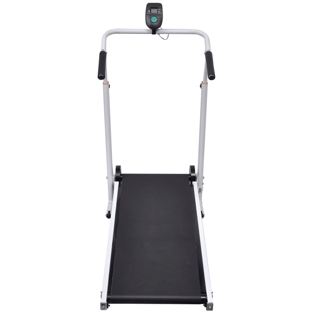 vidaXL Compact Folding Treadmill for Home Fitness in Black - Fitness Max