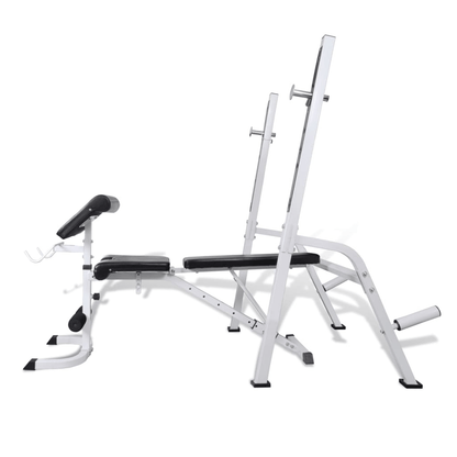 Adjustable Workout Bench for Multi-Exercise Home Fitness. - Fitness Max