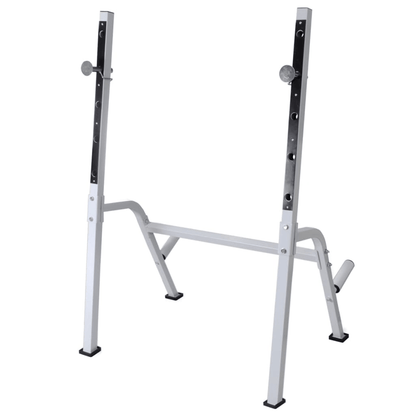 Workout Bench vidaXL Adjustable Workout Bench with Weight Rack, 60.5kg