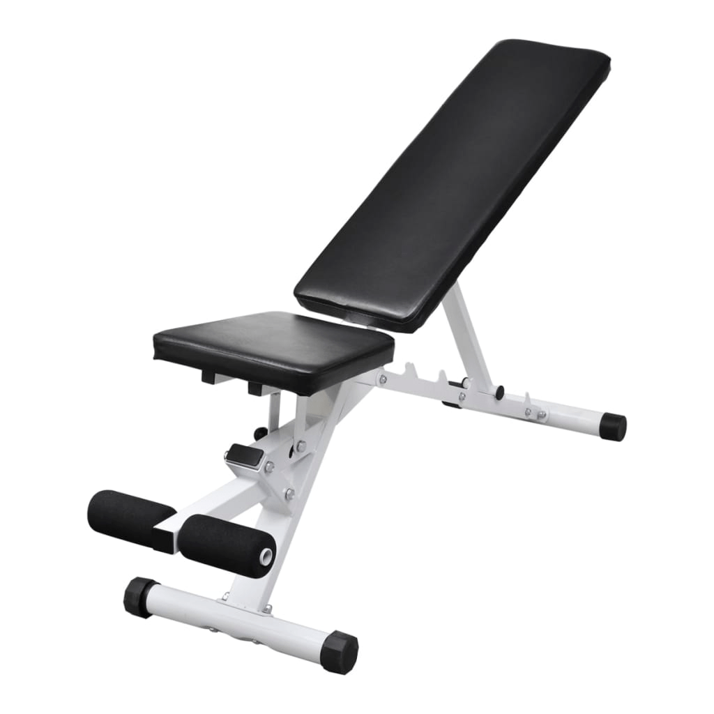 vidaXL Fitness Utility Bench - Versatile, Adjustable for Home or Commercial - Fitness Max