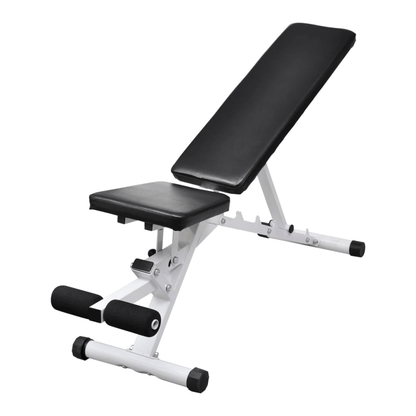 vidaXL Fitness Utility Bench - Versatile, Adjustable for Home or Commercial - Fitness Max
