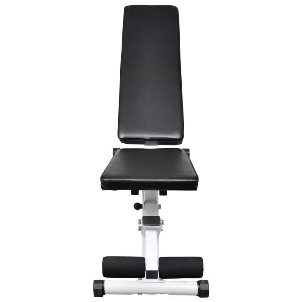 vidaXL Workout Bench with Barbell and Dumbbell Set 30.5 kg for Home Fitness - Fitness Max