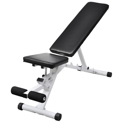 vidaXL Workout Bench with Barbell and Dumbbell Set 30.5 kg for Home Fitness - Fitness Max