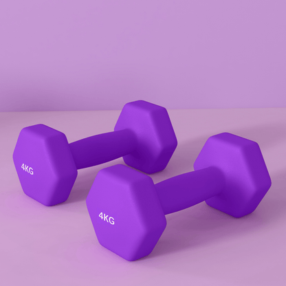 Dumbbell SPORTNOW Hex Dumbbells Set: Non-Slip Grip Weights