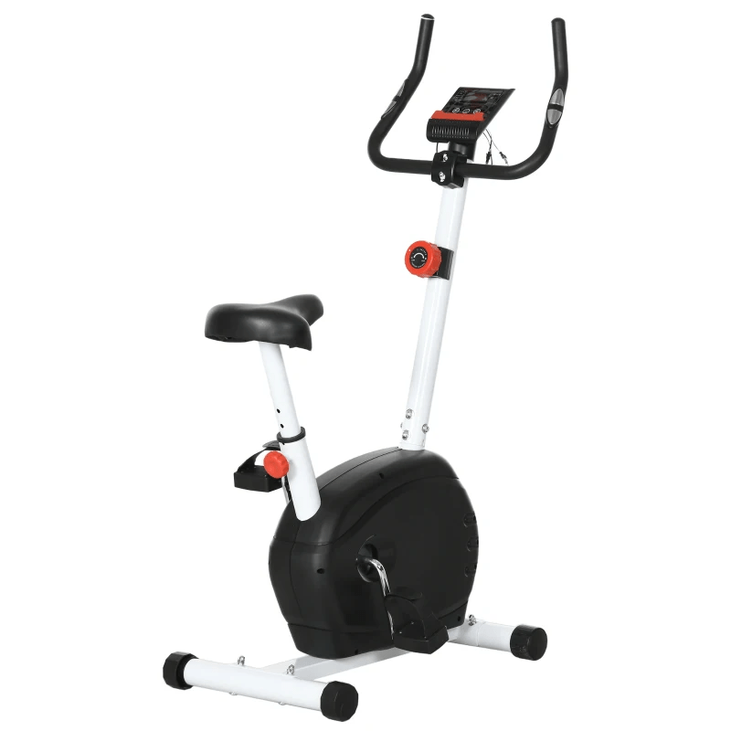 Exercise Bike SPORTNOW Silent Exercise Bike  8-Level Resistance