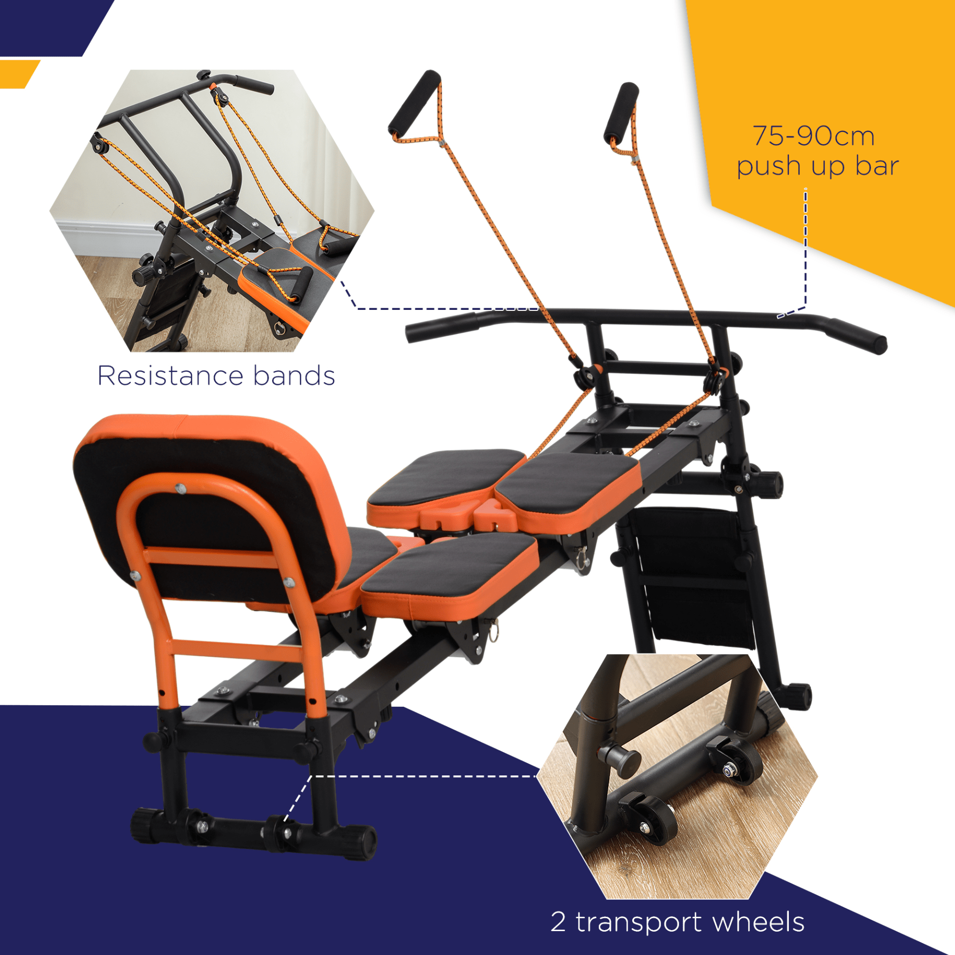 Multi Gym SPORTNOW 6-in-1 Multi gym