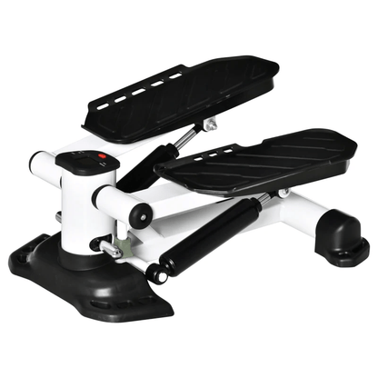 Step Machine HOMCOM Portable Mini Stepper LCD Display Compact Lightweight