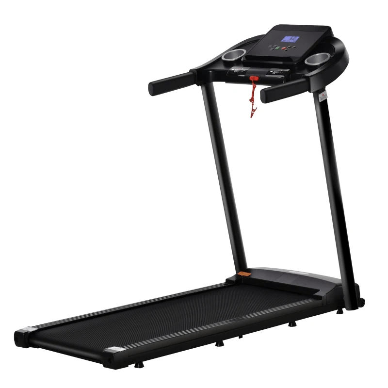 HOMCOM 1.5HP Electric Treadmill with 12 Programs, LED Display, 12km/h Speed - Fitness Max