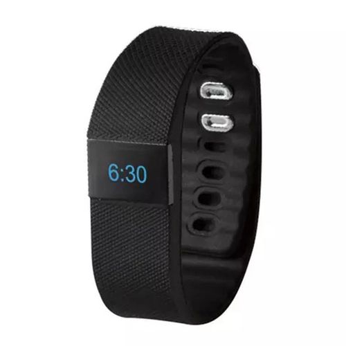 BAS-Tek Classic Bluetooth Fitness Tracker Bracelet in Black - Fitness Max