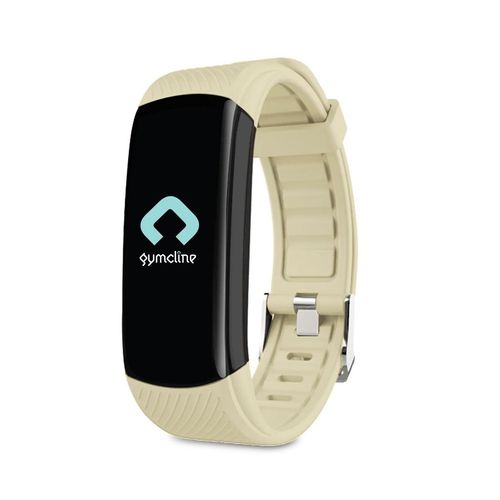 Gymcline Atria Fitness Tracker: 24H Daily Activity Tracking, Cream - Fitness Max