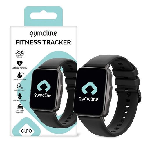 Gymcline Ciro Fitness Tracker with 25 Sports Modes, IP68 Water Protection - Fitness Max