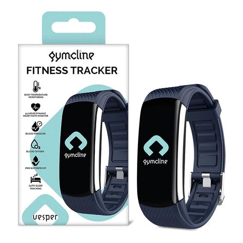 Gymcline Vesper Navy Fitness Tracker with Body Temperature Monitoring - Fitness Max