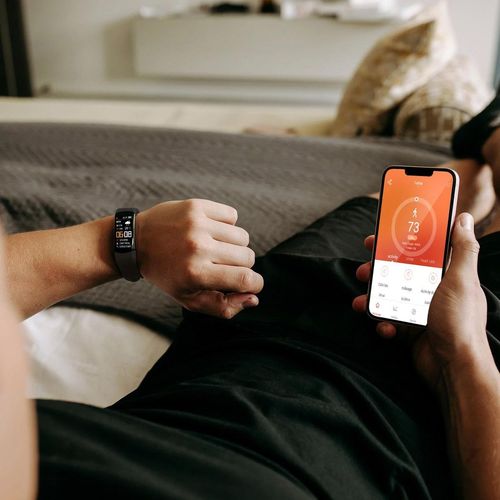 Gymcline Vesper Navy Fitness Tracker with Body Temperature Monitoring - Fitness Max