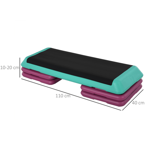 10/15/20cm Aerobic Steppers for Indoor Exercise by HOMCOM - Fitness Max
