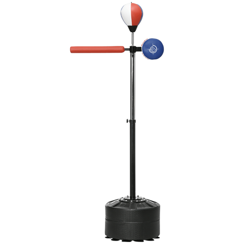 Boxing SPORTNOW Adjustable Speed Bag Stand with Reflex Bar, Multicolour