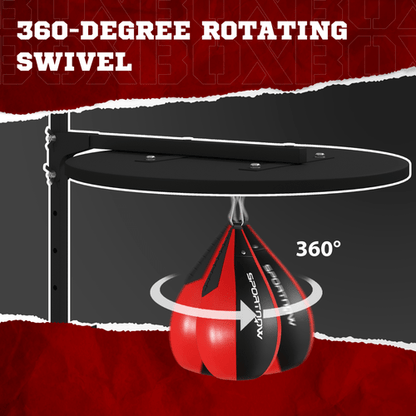 Boxing SPORTNOW Speed Bag Platform for Wall Mount Punching Bag Training