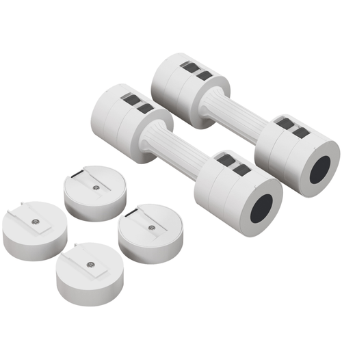 Adjustable Dumbbells Set: Fast Adjust, Compact, 2.5kg x 2 - Fitness Max