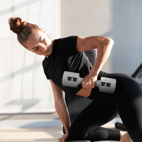 Adjustable Dumbbells Set: Fast Adjust, Compact, 2.5kg x 2 - Fitness Max