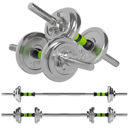 Dumbbell SPORTNOW 20kg 2-in-1 Adjustable Dumbbells Set