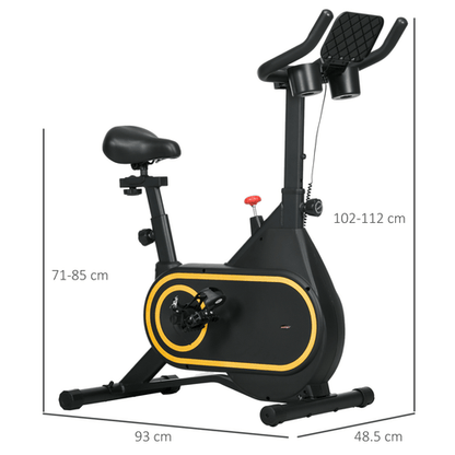Exercise Bike SPORTNOW Exercise Bike with LCD Display