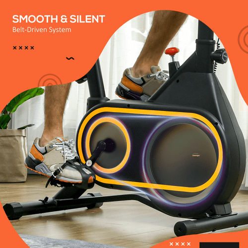 Exercise Bike SPORTNOW Exercise Bike with LCD Display