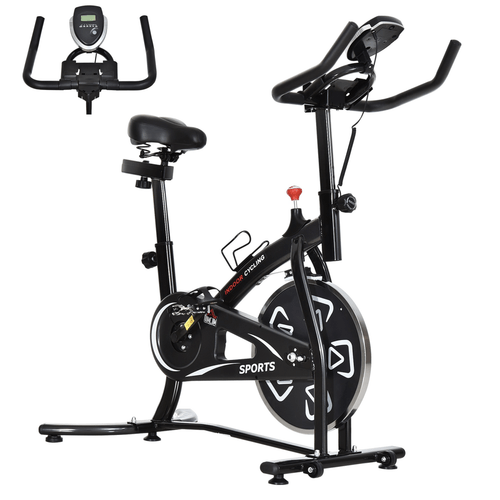Ultimate Indoor Cycling Bike with LCD Display for Home Fitness. - Fitness Max