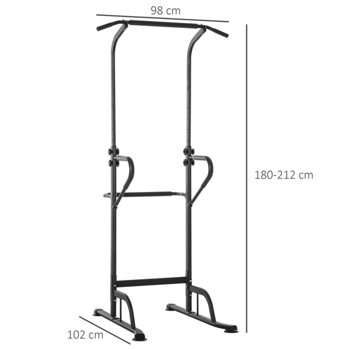Power Tower Power Tower Dip Station Pull Up Bar Multi-Function Push Up