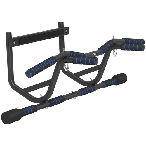 SPORTNOW Multi-Grip Pull Up Bar for Doorway with Non-Slip Grips - Fitness Max