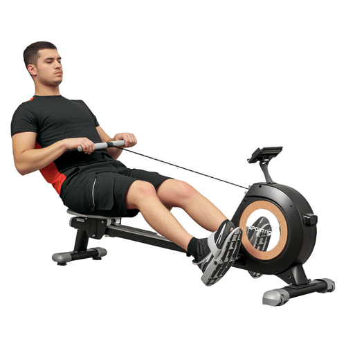 SPORTNOW 16-Level Magnetic Rowing Machine with LCD Display - Fitness Max