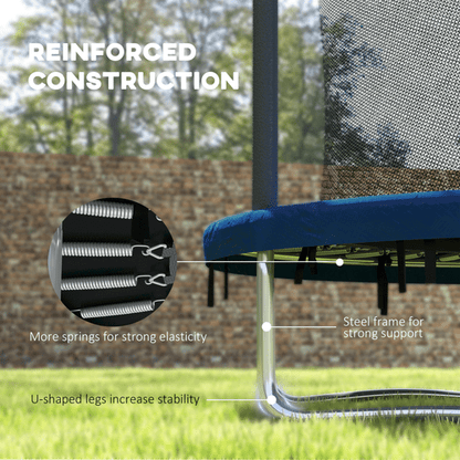 6ft Outdoor Trampoline with Safety Net for Sports Now - Fitness Max