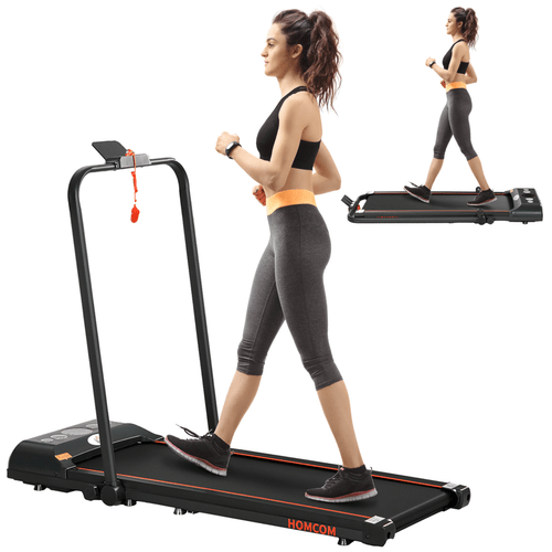 Foldable Treadmill for Aerobic Exercise with LED Display by HOMCOM - Fitness Max