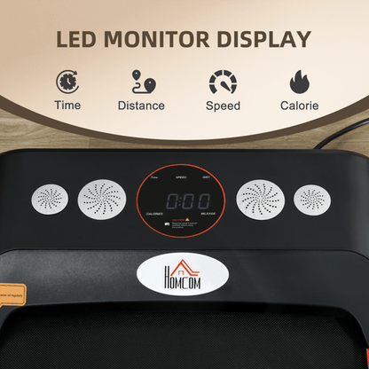 Foldable Treadmill for Aerobic Exercise with LED Display by HOMCOM - Fitness Max
