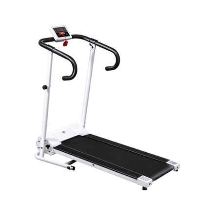 Foldable Treadmill for Home Running Fitness with Safety Stopper by HOMCOM - Fitness Max