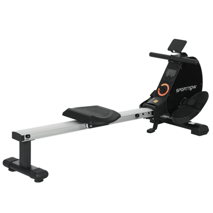 Rowing Machine SPORTNOW Folding Magnetic Rowing Machine - 16 Resistance Levels