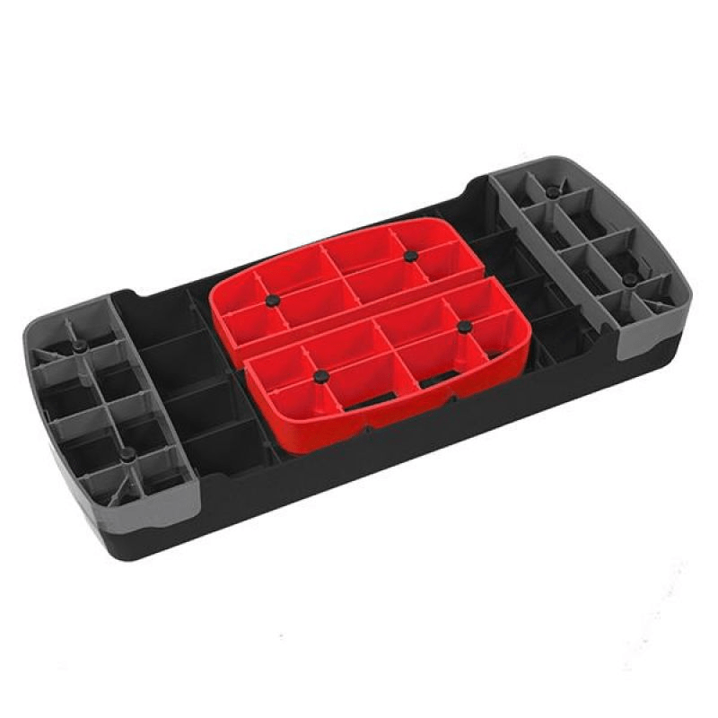 Adjustable HMS AS003 Aerobic Step: Durable, Lightweight Black/Gray/Red - Fitness Max
